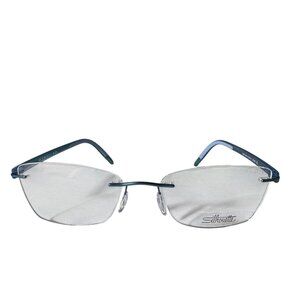 Silhouette Rimless Eyeglasses FRAMES ONLY 4406 40 6056 53-17 135 5379 Green